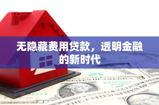 临安无隐藏费用贷款，透明金融的新时代