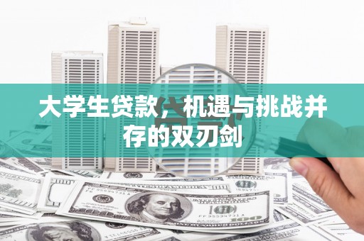 临安大学生贷款，机遇与挑战并存的双刃剑