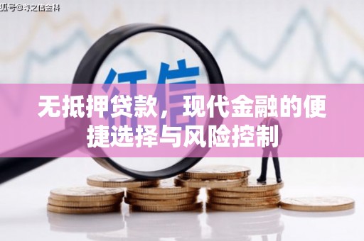 临安无抵押贷款，现代金融的便捷选择与风险控制