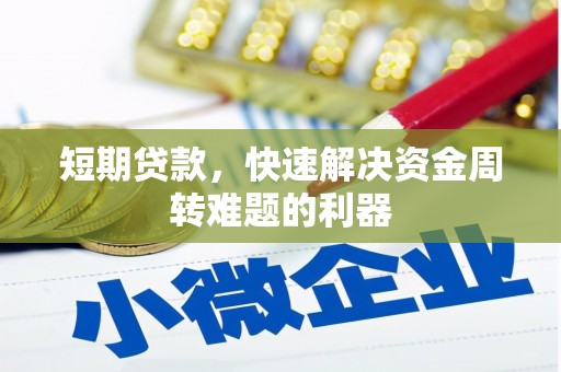 临安短期贷款，快速解决资金周转难题的利器