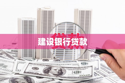 临安建设银行贷款