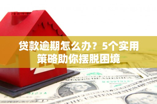临安贷款逾期怎么办？5个实用策略助你摆脱困境
