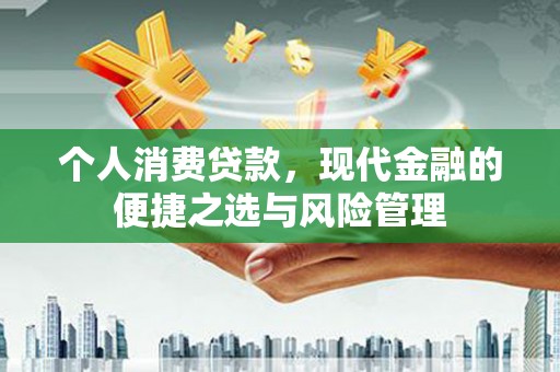 临安个人消费贷款，现代金融的便捷之选与风险管理