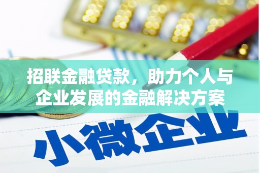 临安招联金融贷款，助力个人与企业发展的金融解决方案