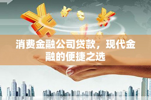 临安消费金融公司贷款，现代金融的便捷之选