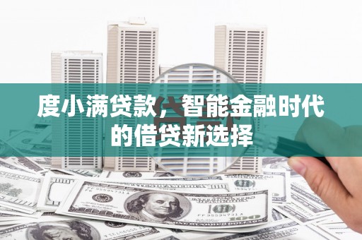 临安度小满贷款，智能金融时代的借贷新选择