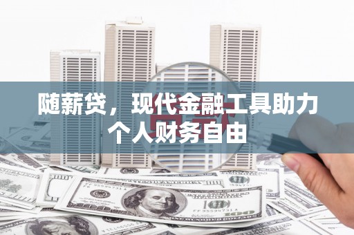 临安随薪贷，现代金融工具助力个人财务自由