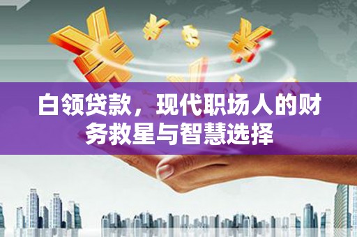临安白领贷款，现代职场人的财务救星与智慧选择