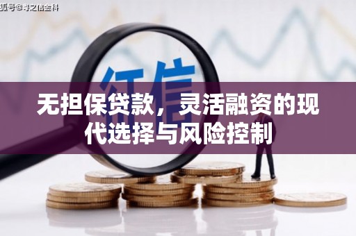 临安无担保贷款，灵活融资的现代选择与风险控制