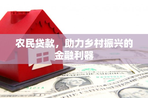 临安农民贷款，助力乡村振兴的金融利器
