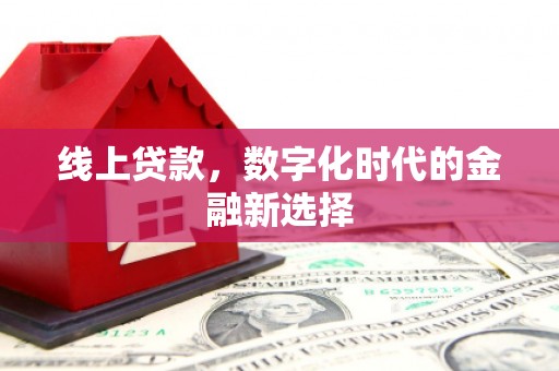 临安线上贷款，数字化时代的金融新选择
