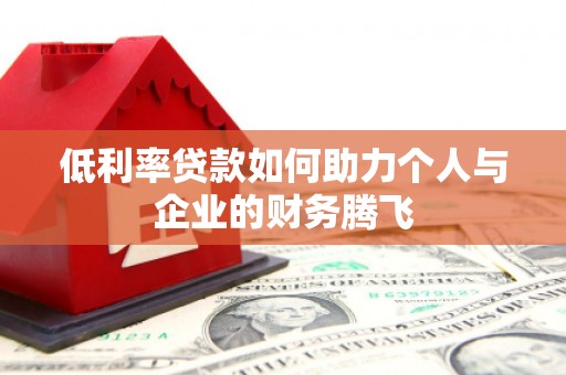 临安低利率贷款如何助力个人与企业的财务腾飞