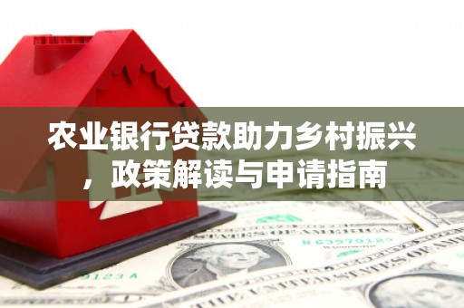 临安农业银行贷款助力乡村振兴，政策解读与申请指南