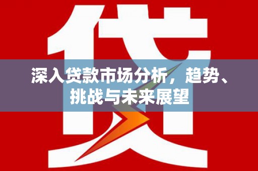 临安深入贷款市场分析，趋势、挑战与未来展望