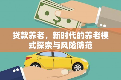 临安贷款养老，新时代的养老模式探索与风险防范