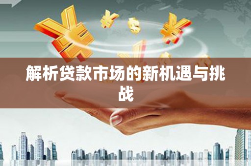 临安解析贷款市场的新机遇与挑战
